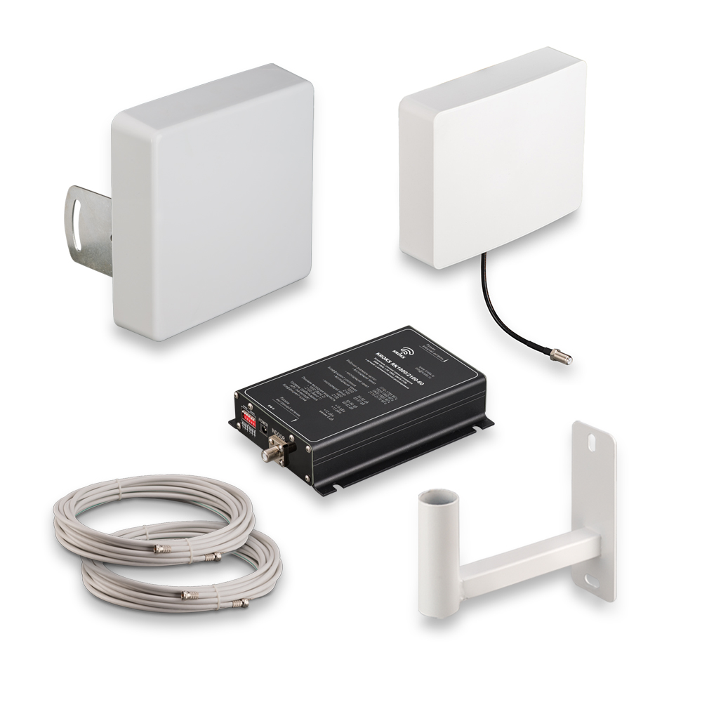 Комплект усиления сотовой связи LTE1800/GSM1800/3G KRD-1800/2100 / 1001