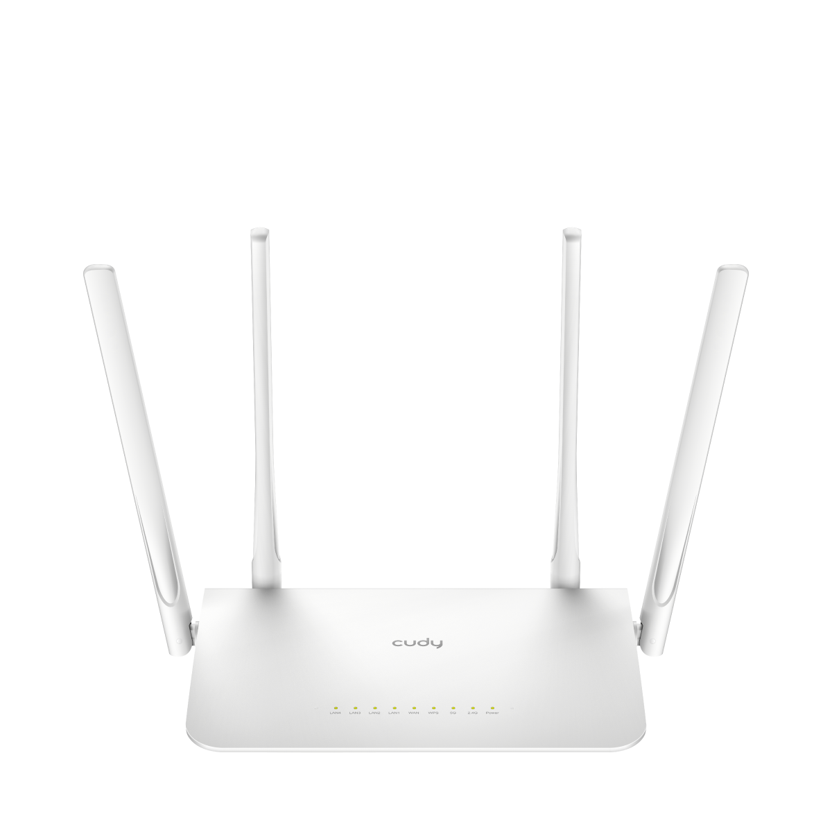 Роутер WiFi CUDY WR1300 V4.0 / AC1200 2.4+5Ghz / 4 антенны /  1WAN+4LAN 1Gb / Mesh