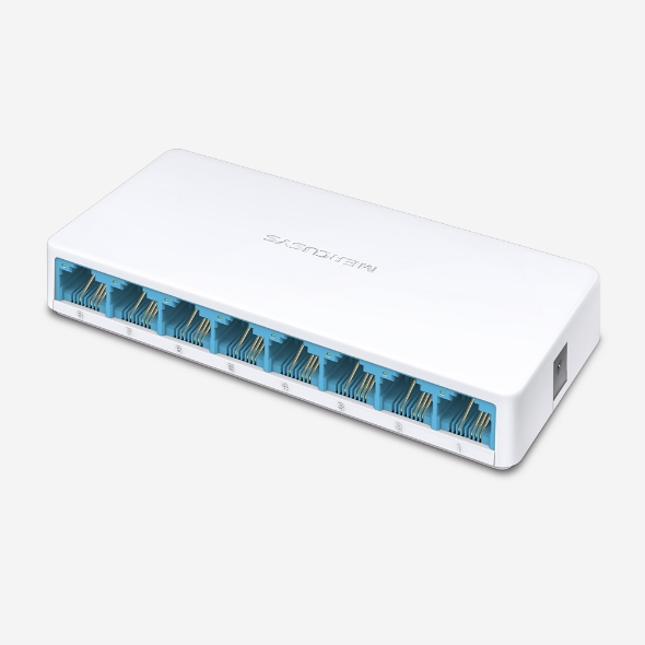 Коммутатор Mercusys MS108, 8 портов Ethernet 100 Мбит/с