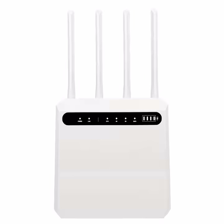Роутер SIM-WiFi  4G Wireless Router / CAT7 /  C521 / MIMO 2-SMA / 4 антенны / БАТАРЕЯ / Example