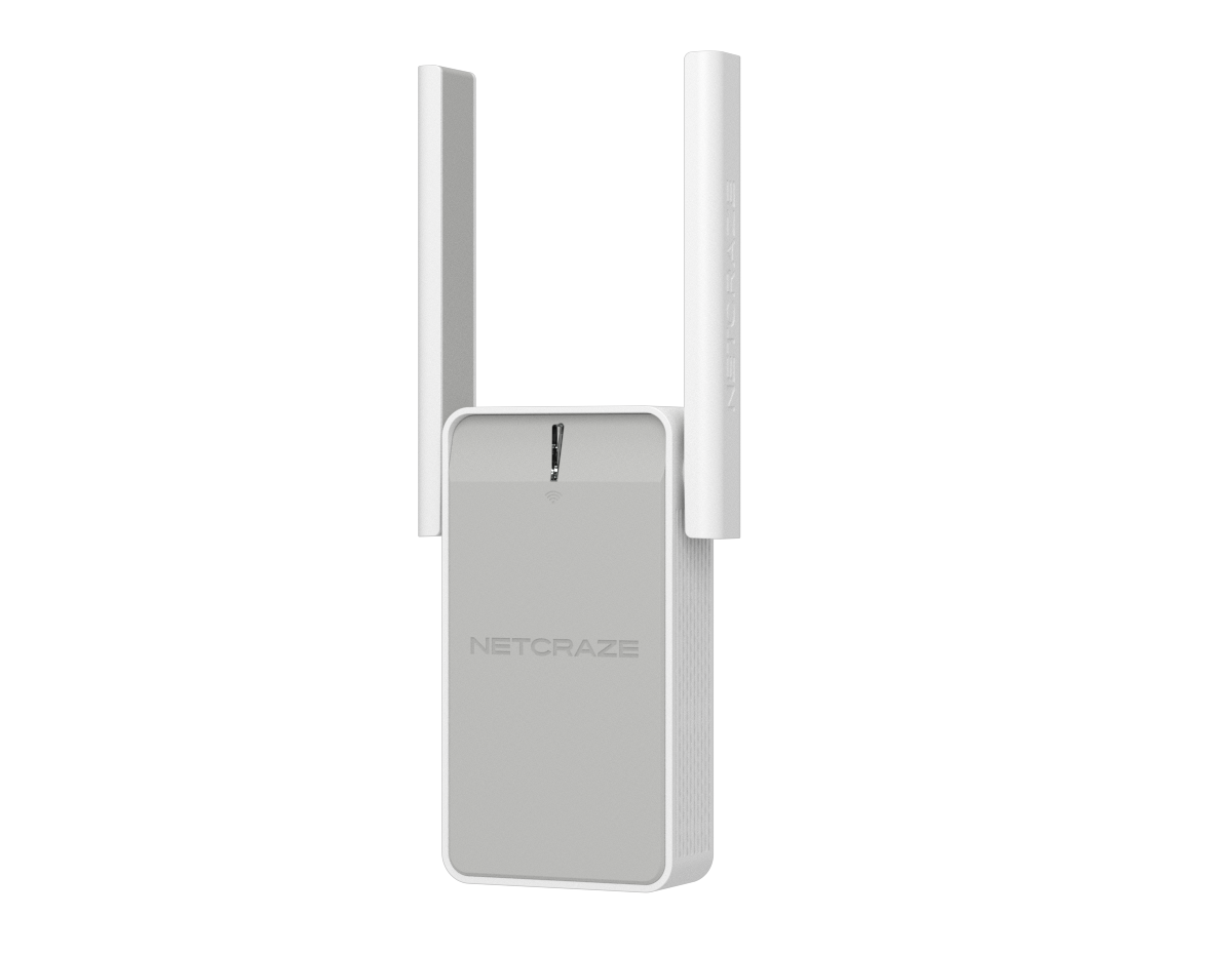 Ретранслятор Mesh сигнала Wi-Fi N300 Netcraze Buddy 6 (NC-3411) с портом Ethernet