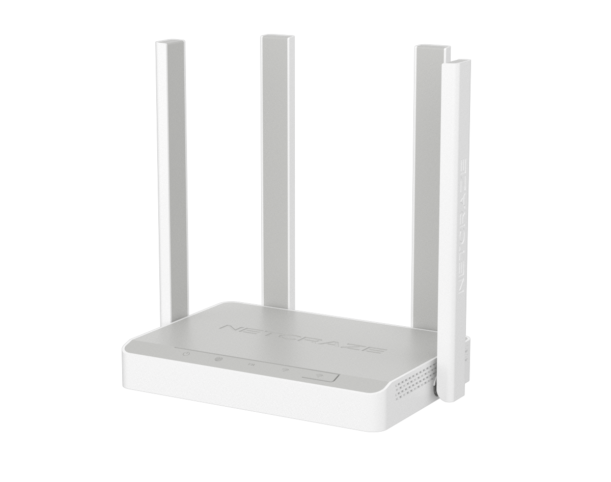 Интернет-центр с Mesh Keenetic VIVA (KN-1913)  Wi-Fi 2.4+5 AC1200, 4-портовым Smart-коммутатором