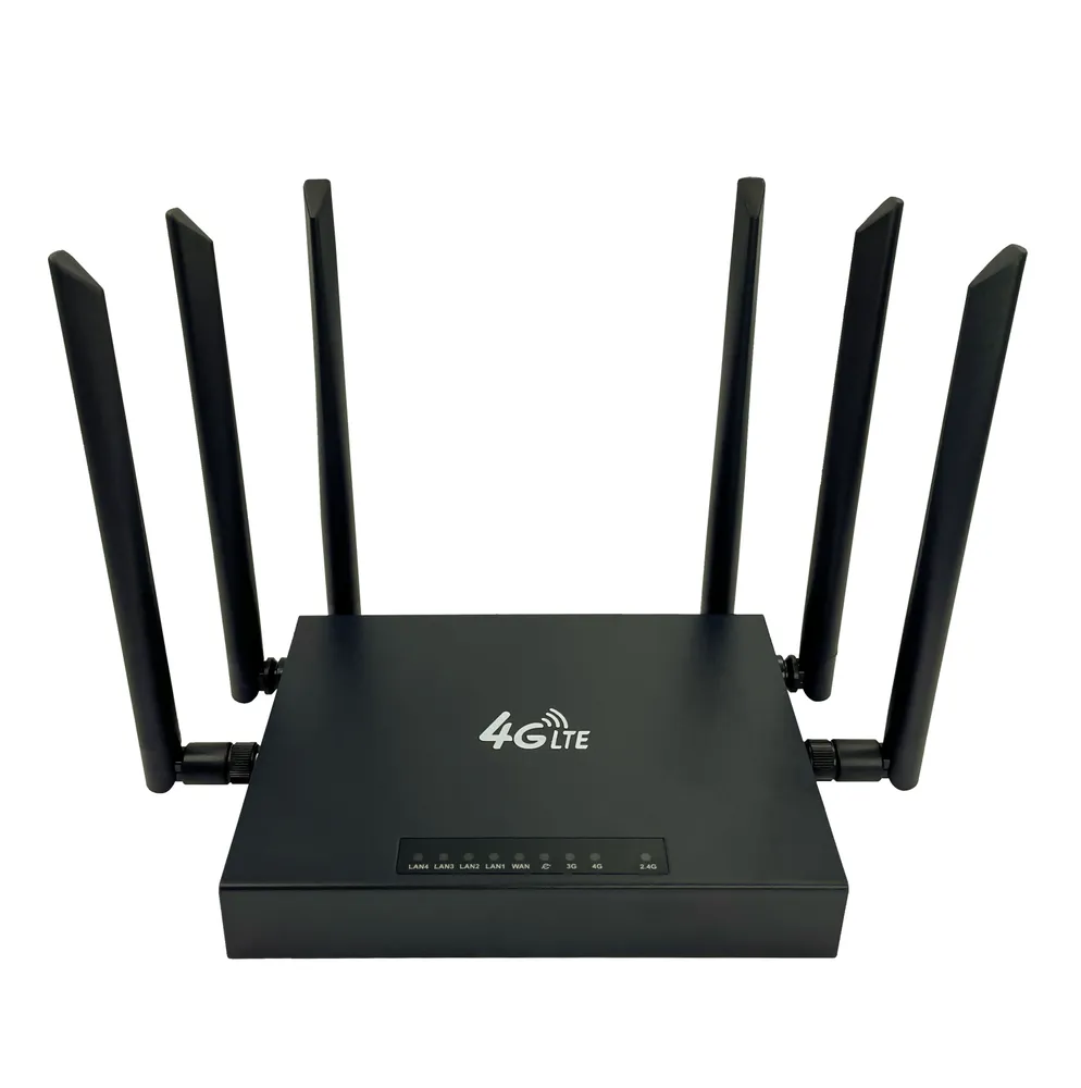 Роутер SIM-WiFi  4G Wireless Router / CAT7 /  ED-128 / MIMO 2-SMA / 6 антенн / Example