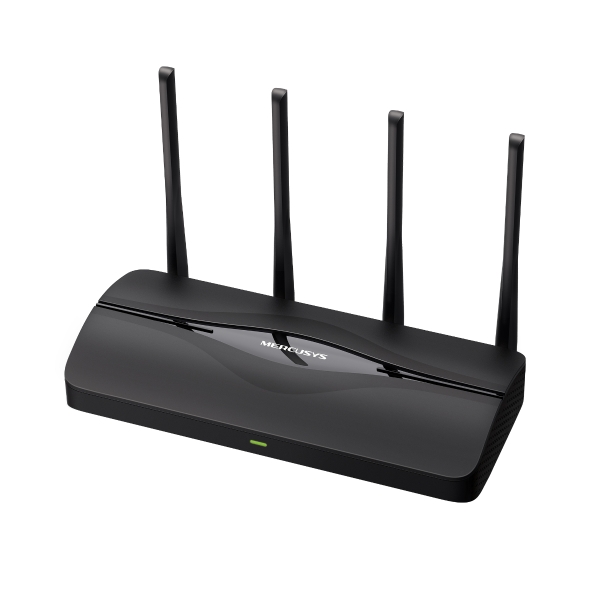 Двухдиапазонный маршрутизатор Wi-Fi Mercusys MR27BE WiFi 2.4/5ГГц 3600Мбит WAN 2.5гб, LAN2.5гб+3LAN