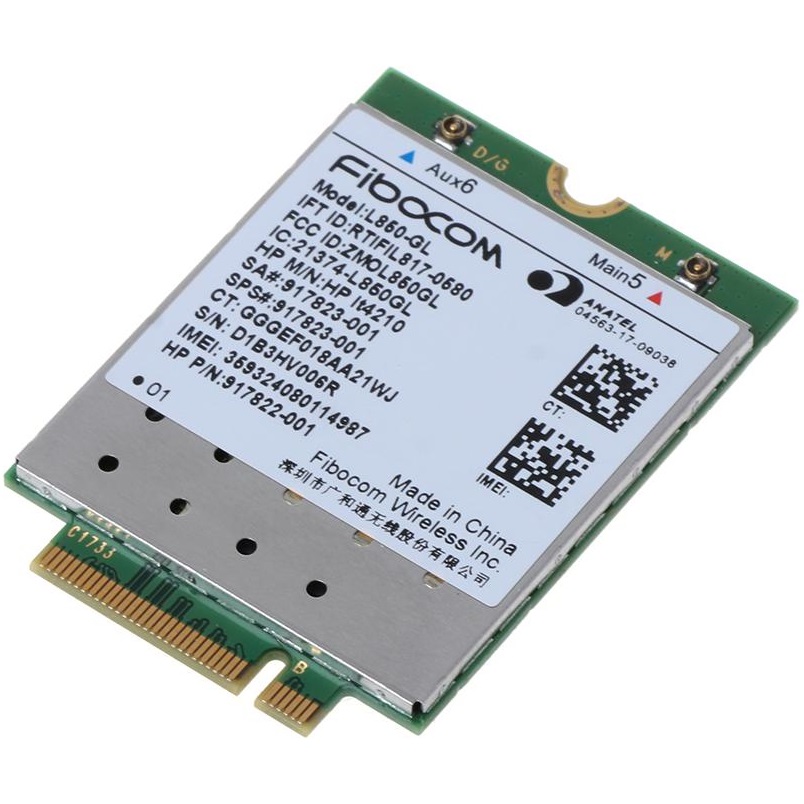 Модем M2 Fibocom L850-GL / без коробки / без радиатора / без пигтейлов